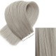 #101G STERLING SILVER GREY Tape-in Hair Extensions 20pcs/qty 20" 